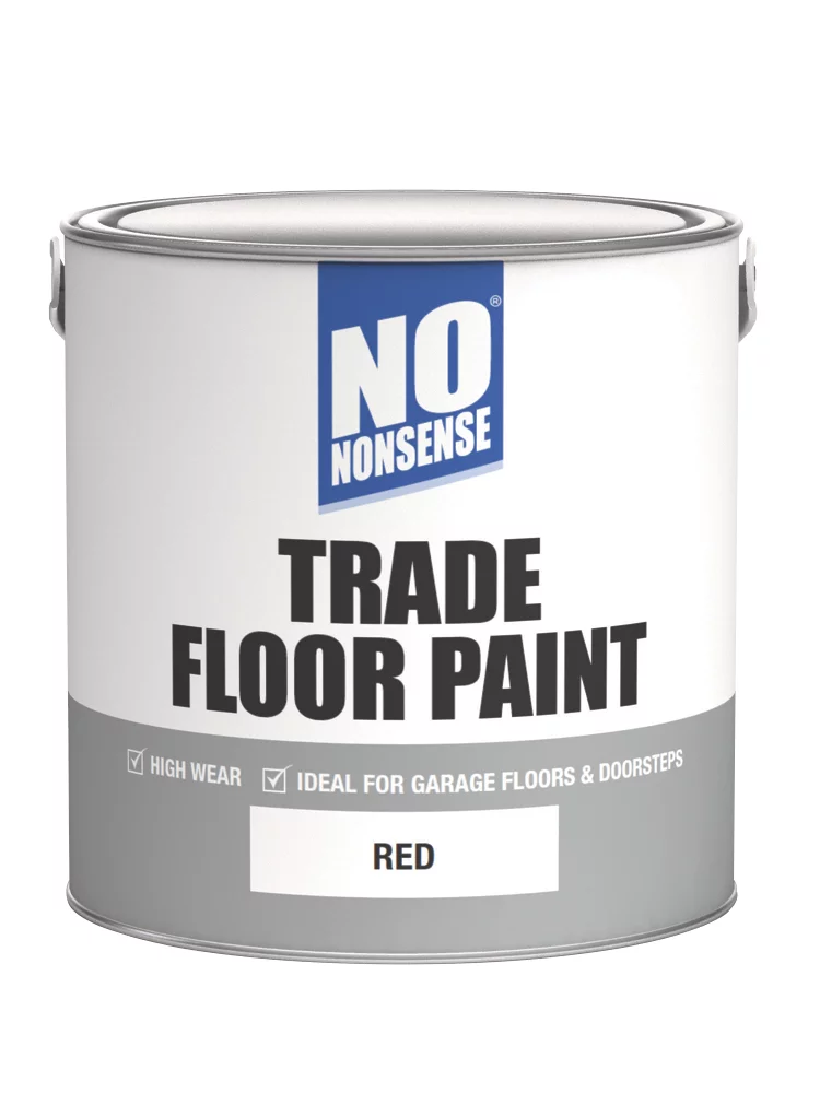 No Nonsense Trade Floor Paint Red 2.5Ltr