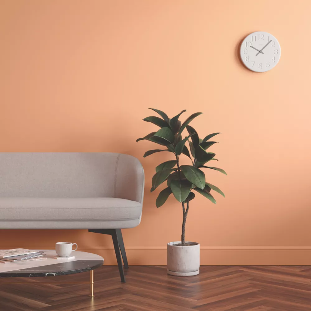 LickPro Eggshell Orange 05 Emulsion Paint 5Ltr - Image 6