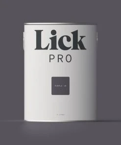LickPro Eggshell Purple 10 Emulsion Paint 5Ltr