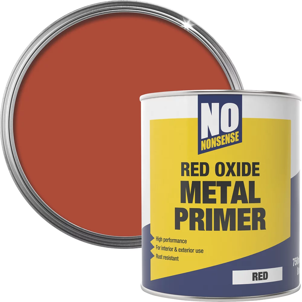No Nonsense Red Oxide Metal Primer & Undercoat 750ml - Image 2