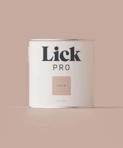 LickPro Eggshell Pink 08 Emulsion Paint 2.5Ltr