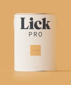 LickPro Matt Yellow 02 Emulsion Paint 5Ltr